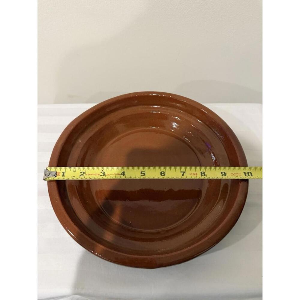 Moroccan Cooking Tagine Pot Tajine Lead Free Terra Cotta glazed Large 12" - Picture 4 of 12